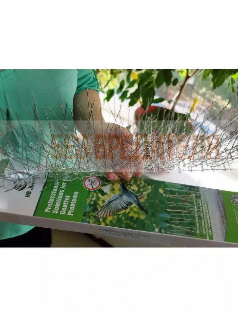 Шипы от птиц Jinshi (5 метров, 10 секций по 50 см) Шипы от птиц Jinshi (5 метров, 10 секций по 50 см)