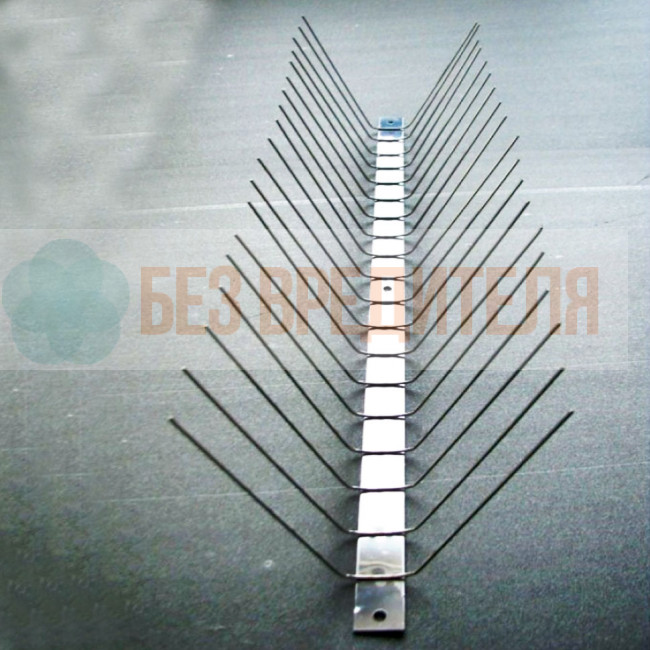 Антиприсадные металлические шипы от птиц Игла С-2